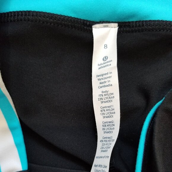 NWT Lululemon A Go Go Crop Leggings (8) - Picture 3 of 6